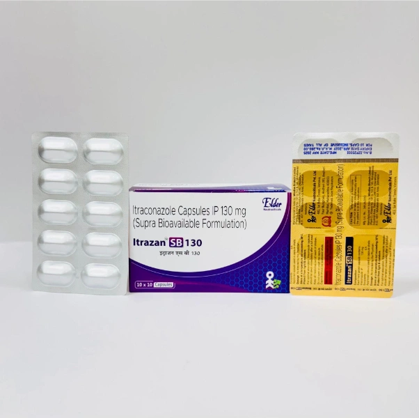 Itrazan SB 130 - Itraconazole Capsules IP 130mg (Supra Bioavailable Formulation)