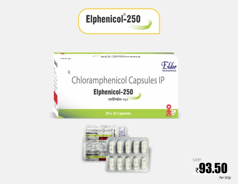 Elphenicol-250 - Chloramphenicol Capsules IP 250mg