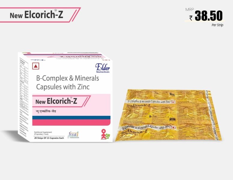 New Elcorich Forte - B-Complex with Minerals Capsules