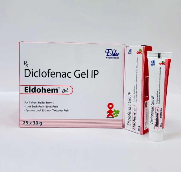 Eldohem Gel (Diclofenac Gel IP)