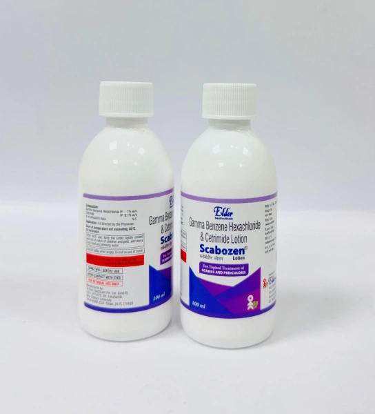 Scabozen Lotion (Gamma Benzene Hexachloride & Cetrimide Lotion)